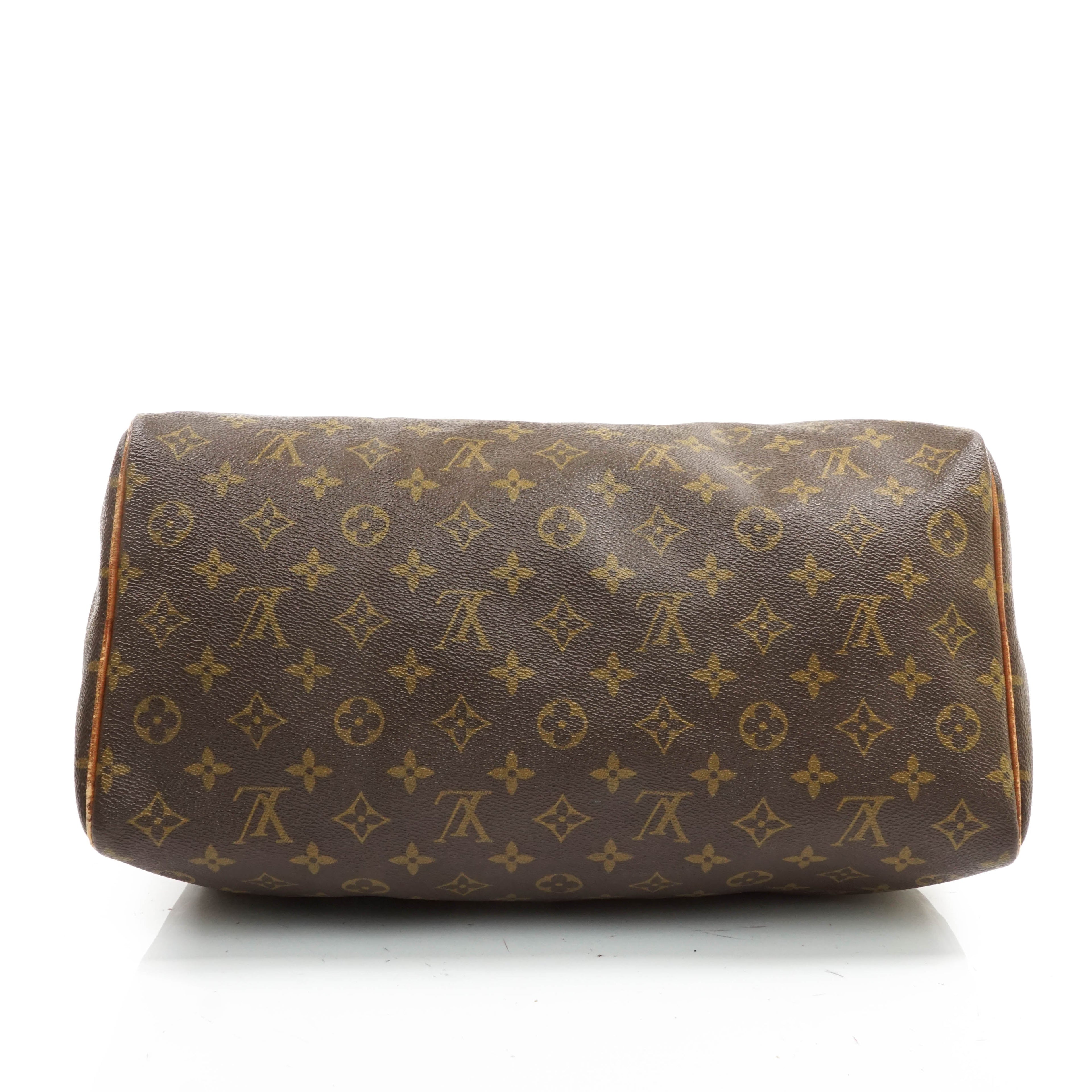 Louis Vuitton Speedy 35 Satchel Bag