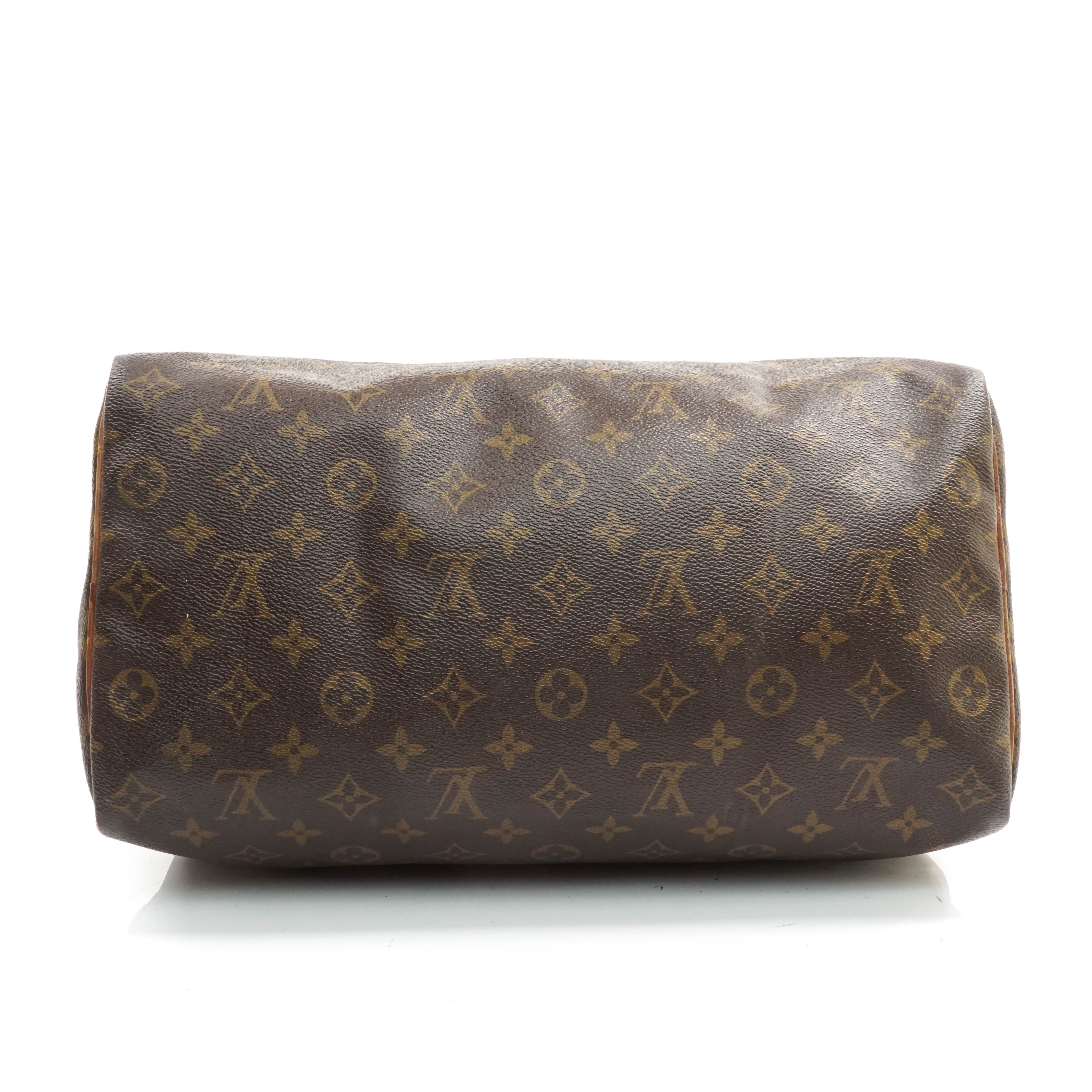 Louis Vuitton Speedy 35 Satchel Bag