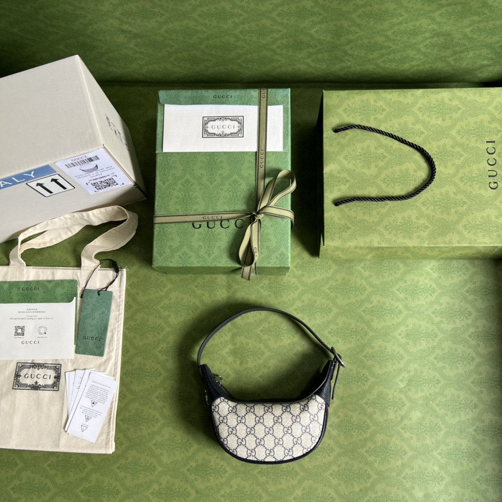 Gucci Ophidia GG Mini Bag 20cm Beige