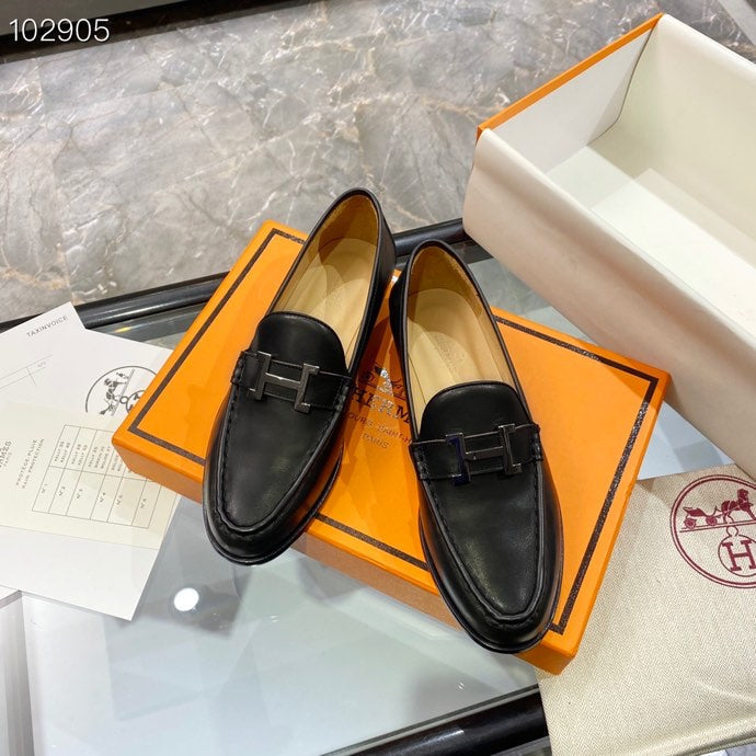 Hermes Paris Loafer Black