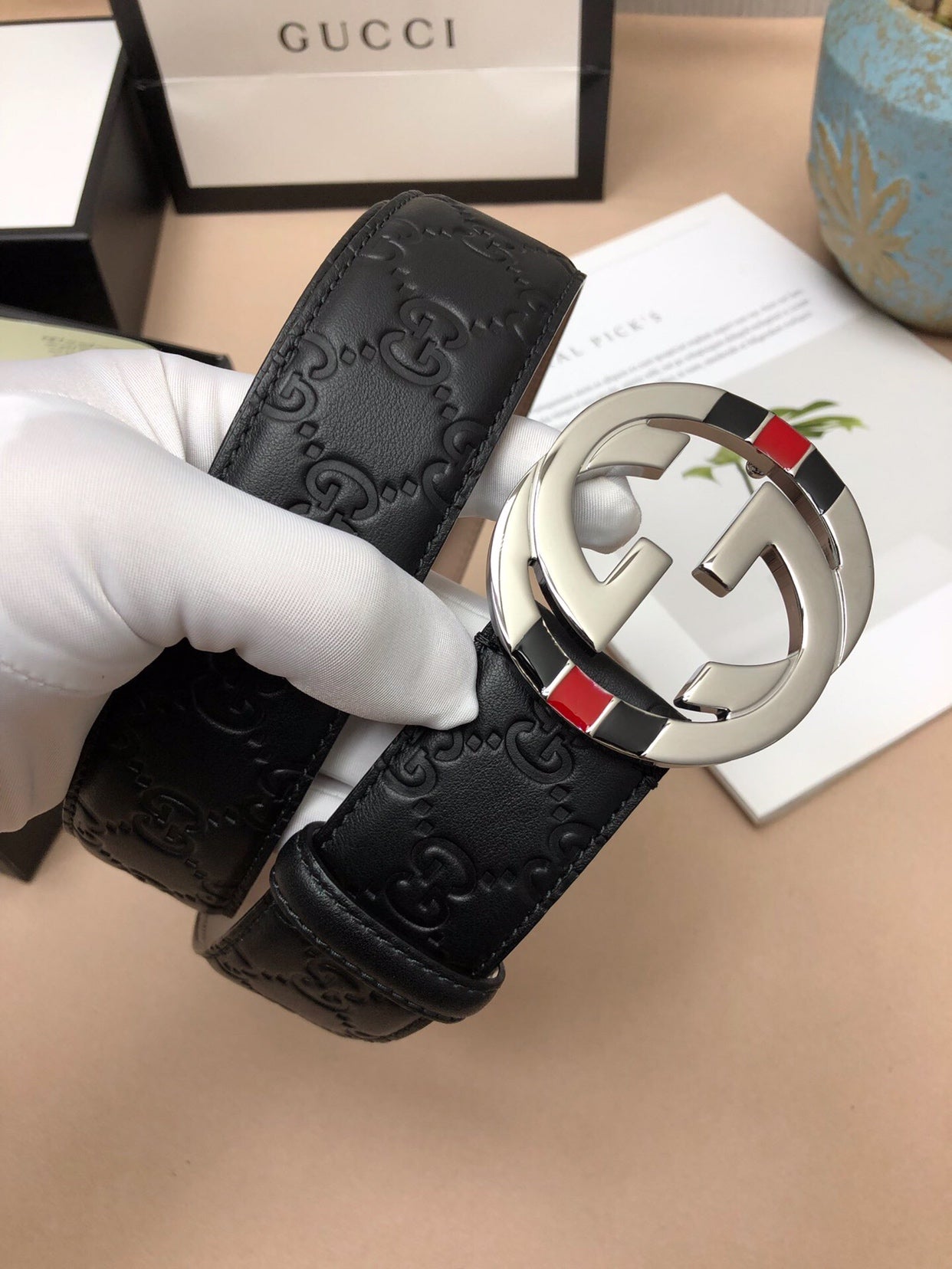 Gucci Marmont Reversible Belt