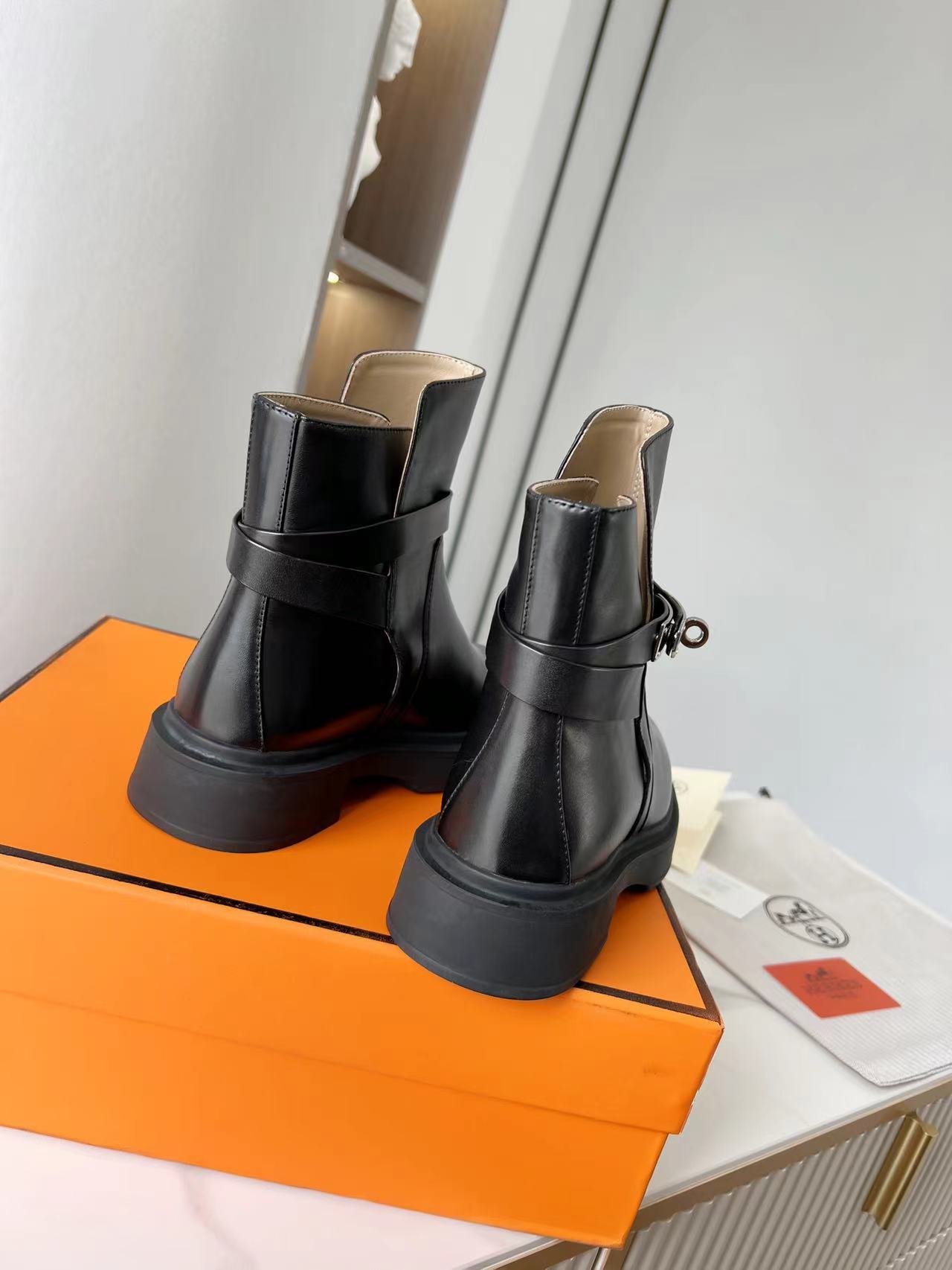 Hermes Neo Ankle Boot Black
