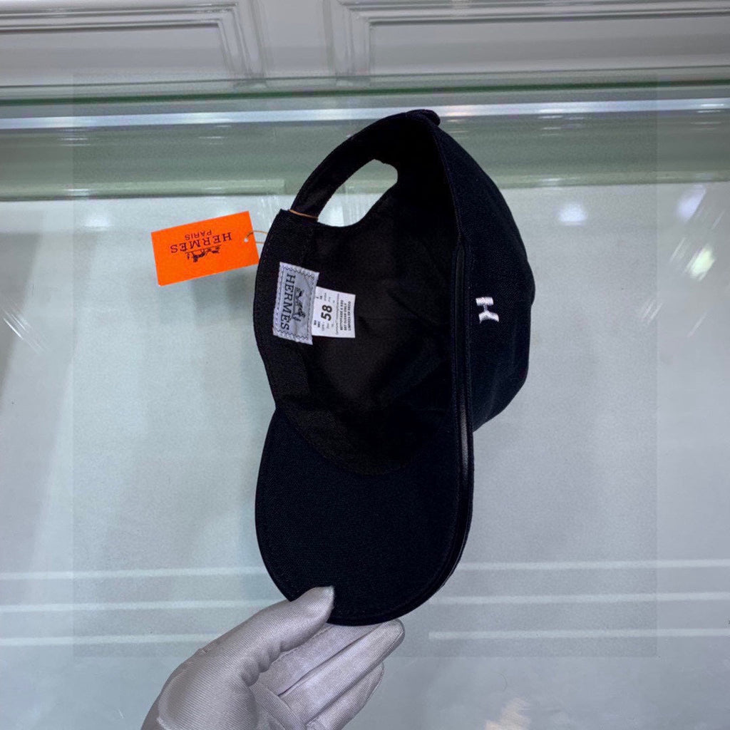 Hermes Davis H Primavera Cap Black