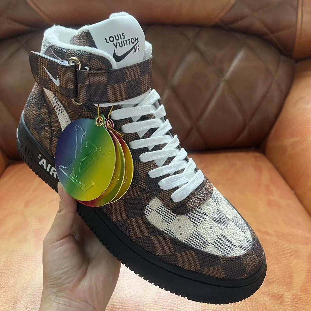 Louis Vuitton x Off-White x Nike Air Force 1