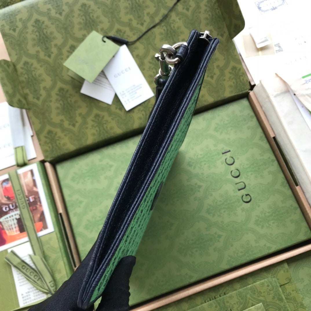 Gucci Pouch 30cm Green