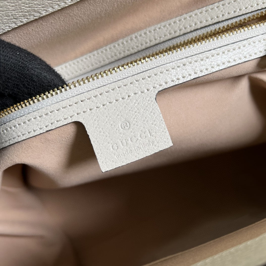 Gucci Ophidia GG Medium Tote Bag 33cm Beige