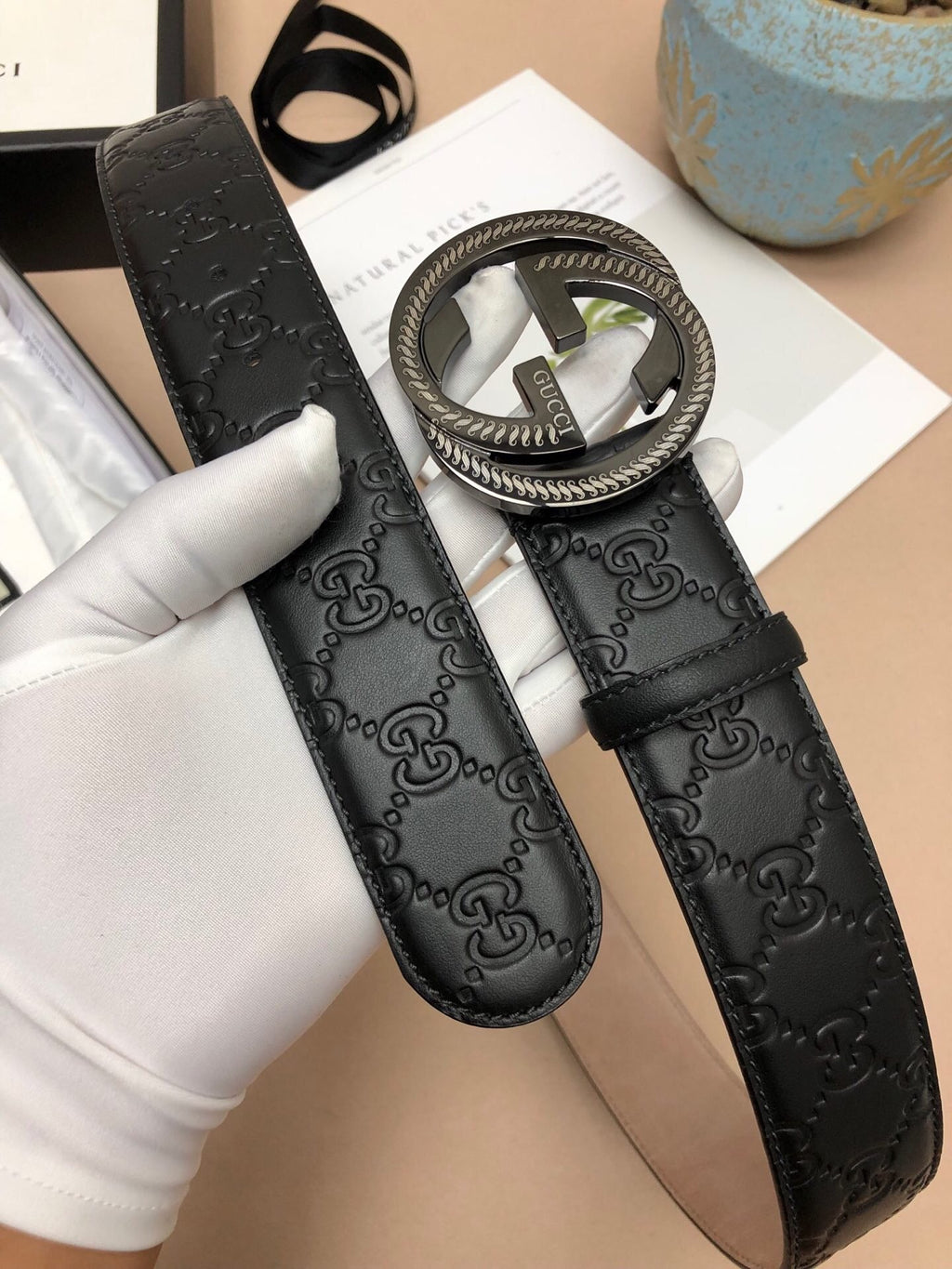 Gucci Marmont Reversible Belt