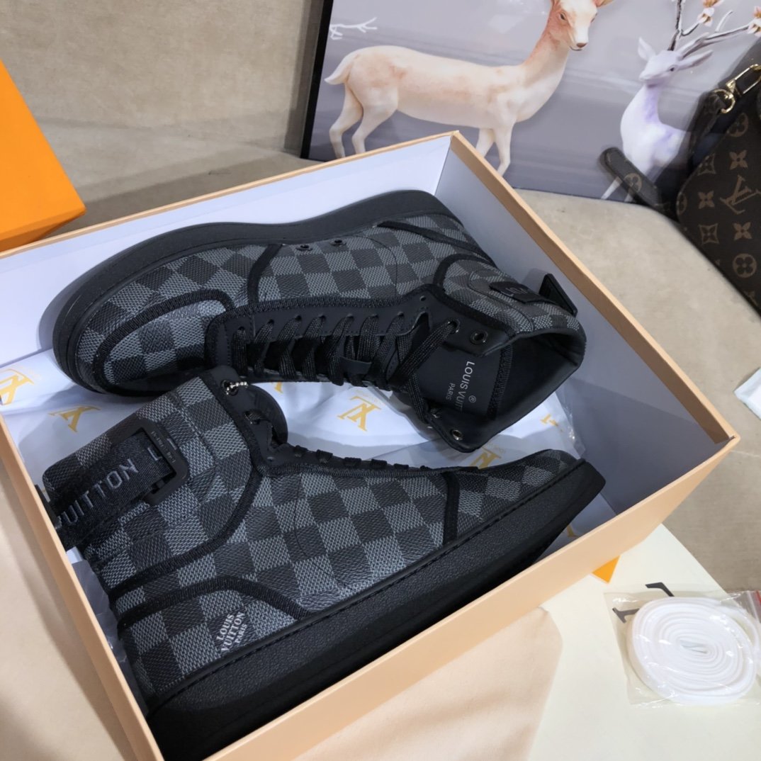 Louis Vuitton Boombox Sneaker Boot Black
