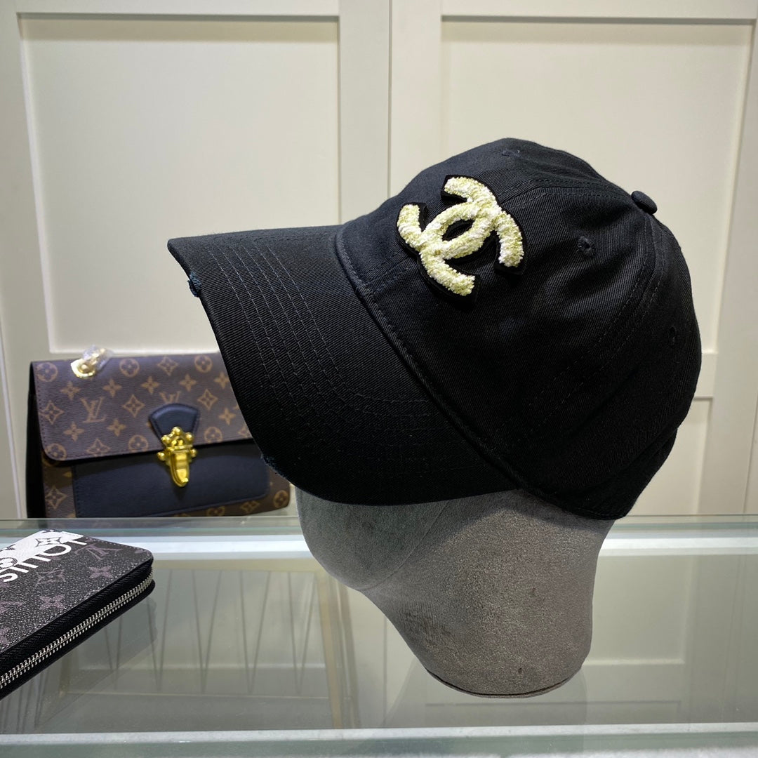 Chanel Black Cap