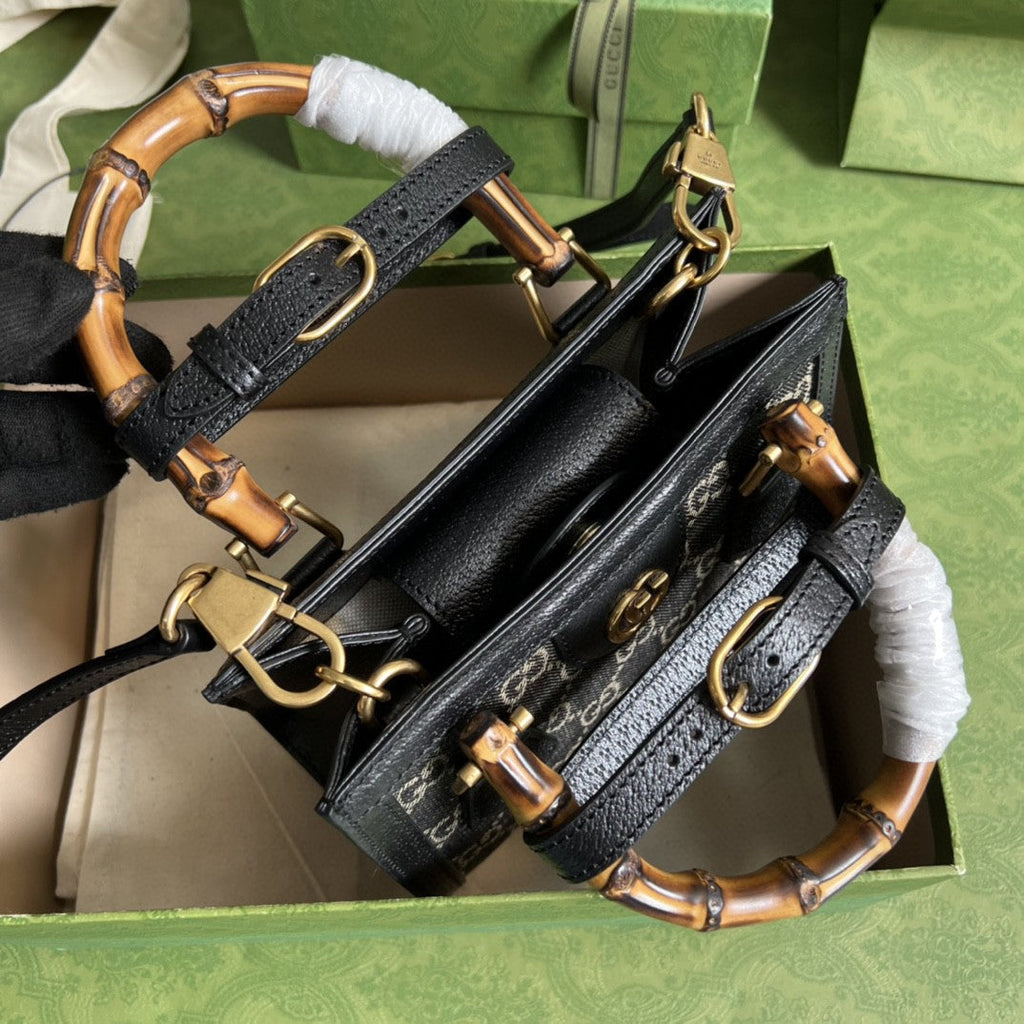 Gucci Ophidia GG Mini Bag 20cm Black