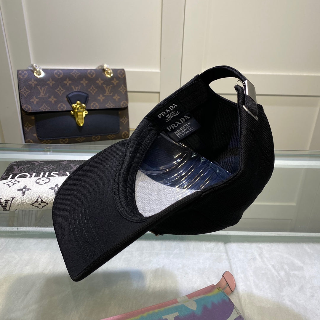 Prada Denim Baseball Cap