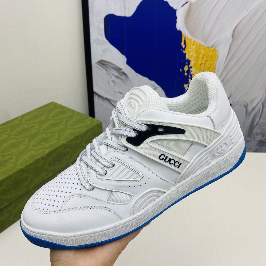 Gucci Basket Sneaker White