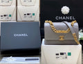 Chanel Co Co Cross Body Bag 24cm Grey