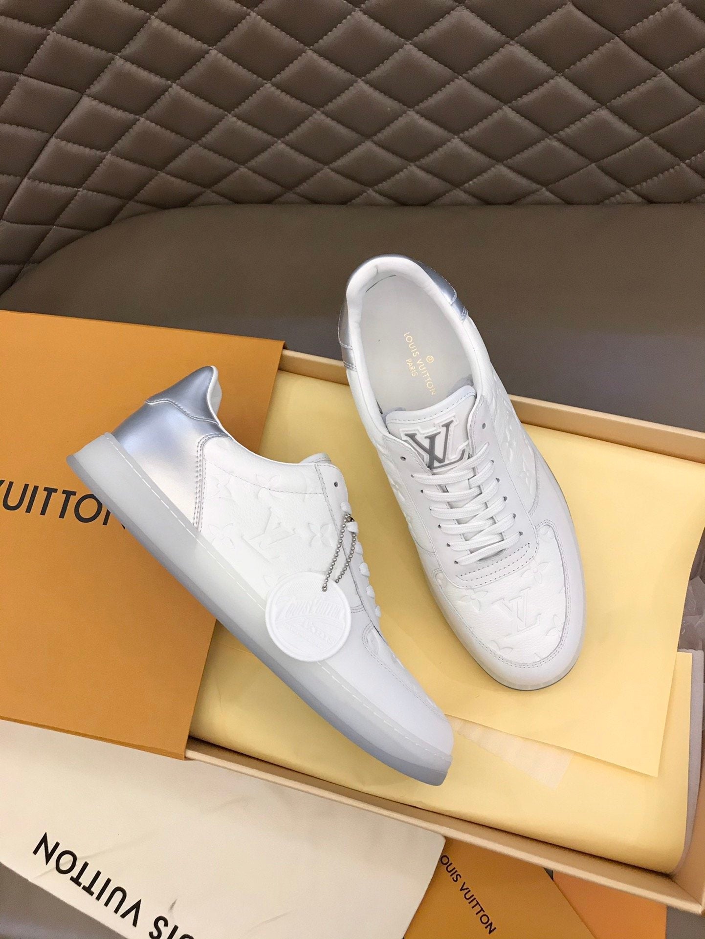 Louis Vuitton Trainer Sneaker White