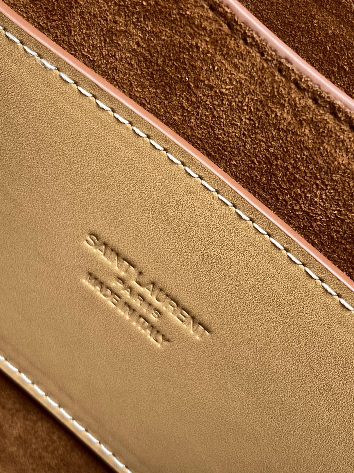 Saint Laurent Kaia Small Satchel With Gold Hardware 18cm