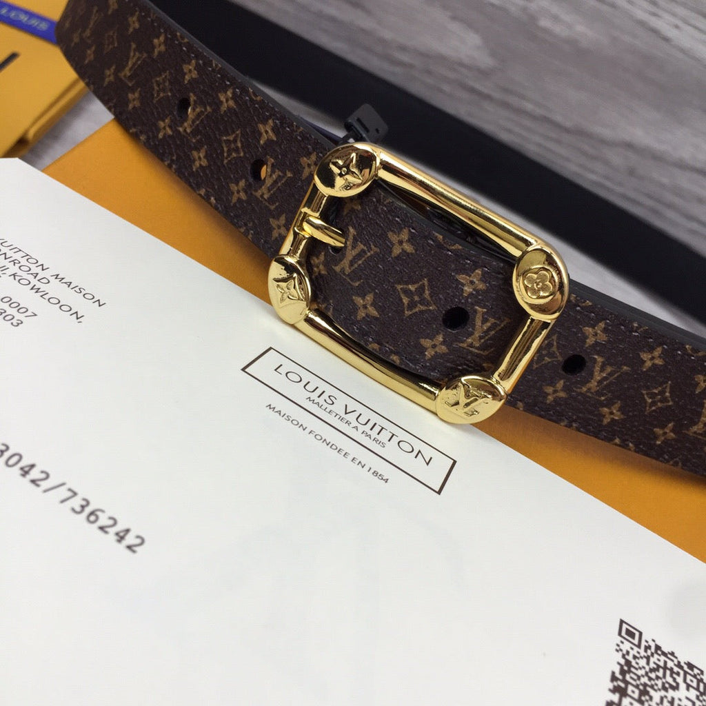 Louis Vuitton LV Malletier Belt Black