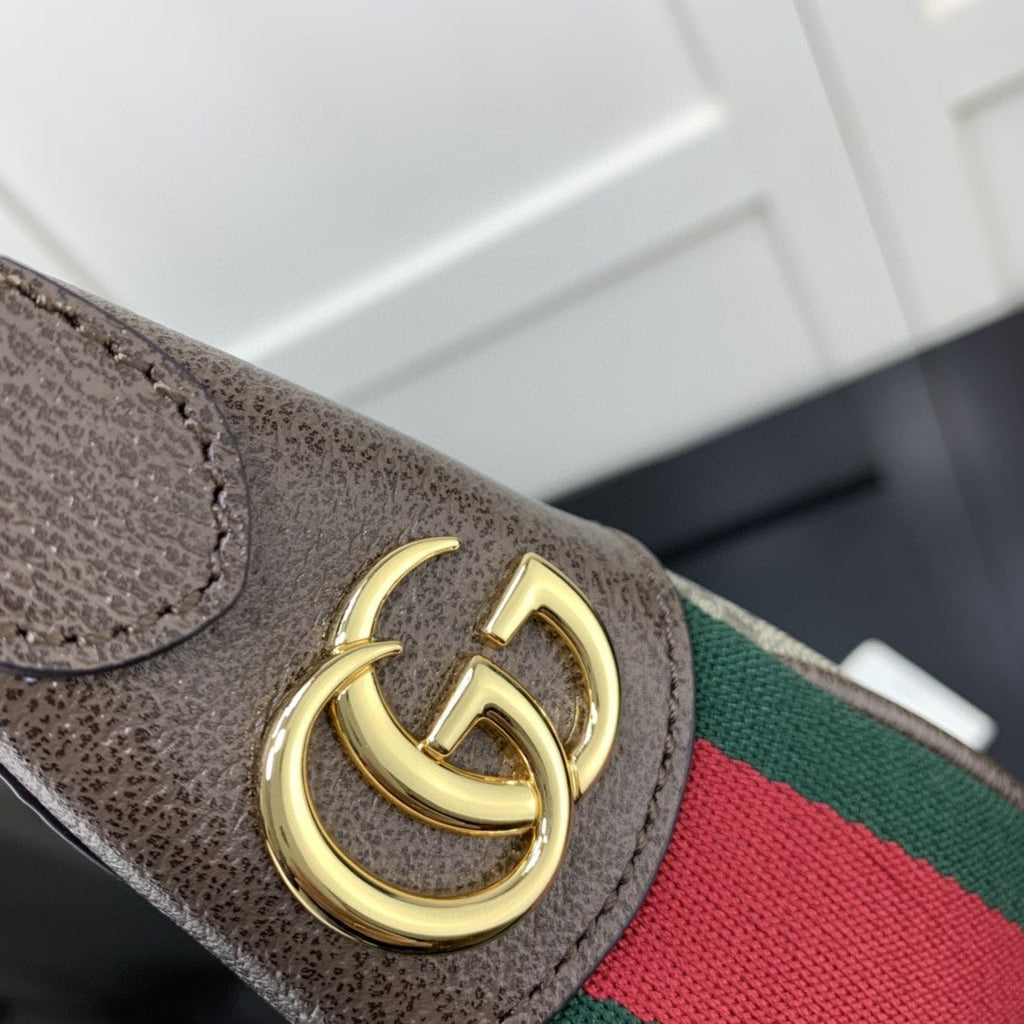 Gucci Ophidia GG Mini Bag 20cm Beige