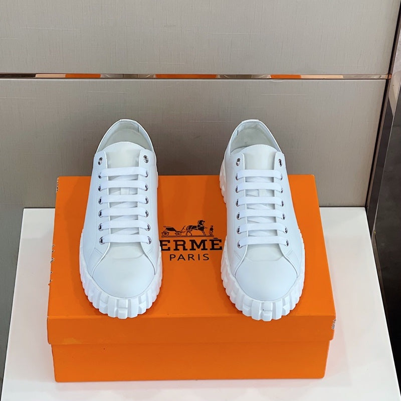 Hermes Climb Sneaker Low Top White