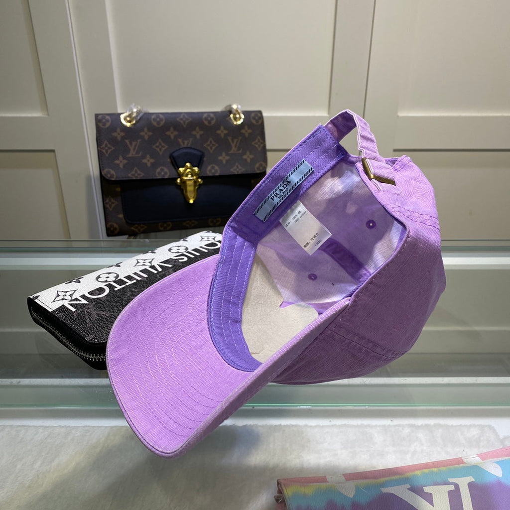 Prada Denim Baseball Cap
