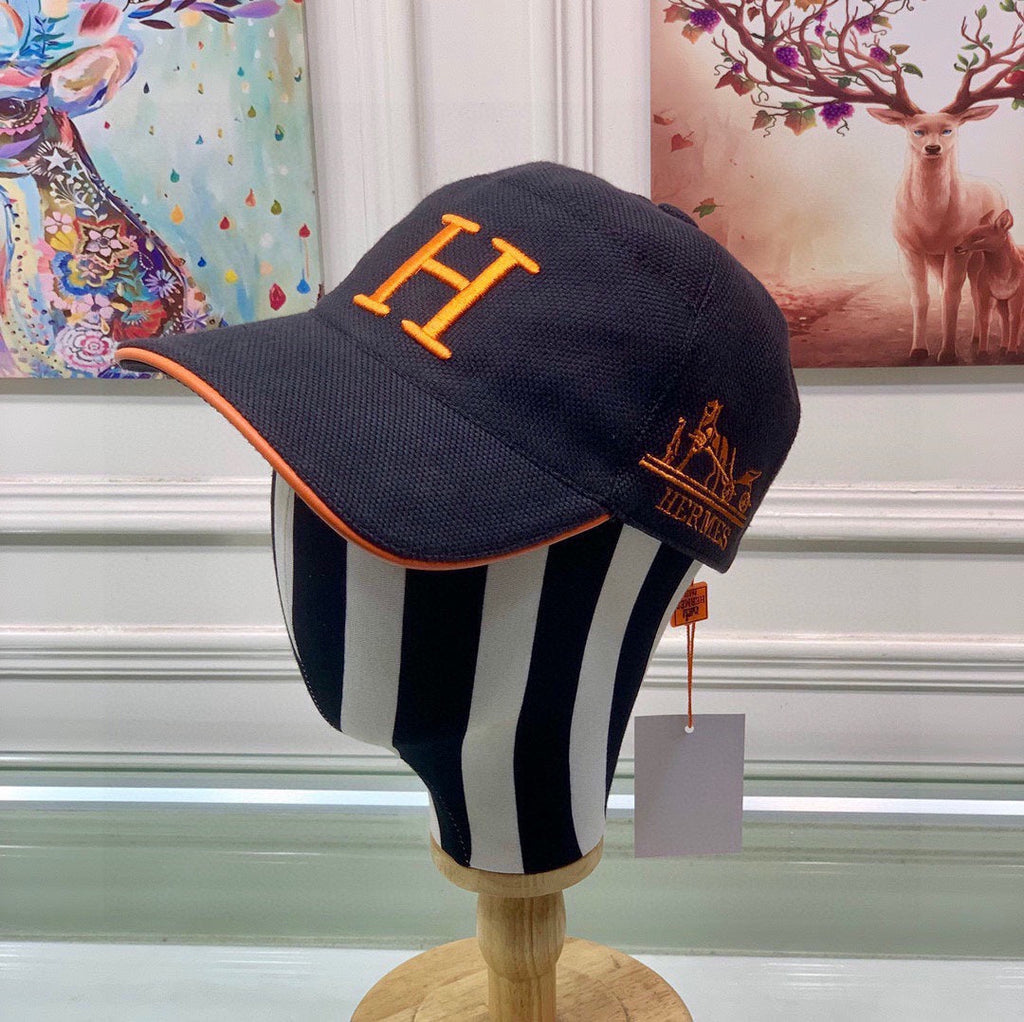 Hermes Davis H Primavera Cap Black