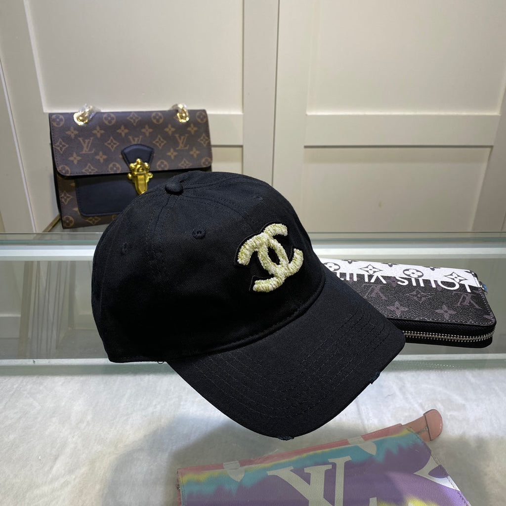 Chanel Black Cap