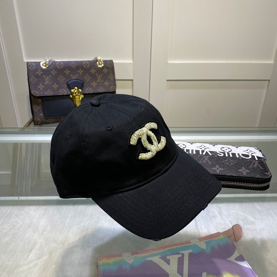 Chanel Black Cap