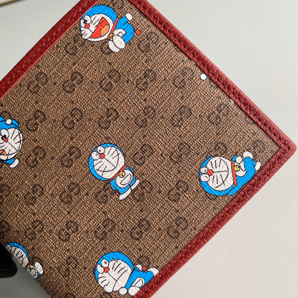 Doraemon x Gucci Bi-Fold Wallet 11cm