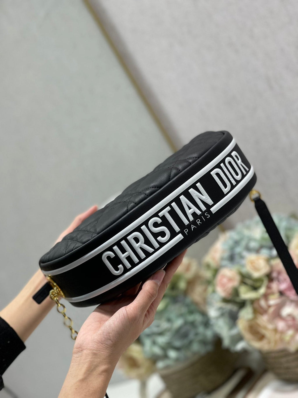Christian Dior Small Vibe Hobo Bag 29cm Black