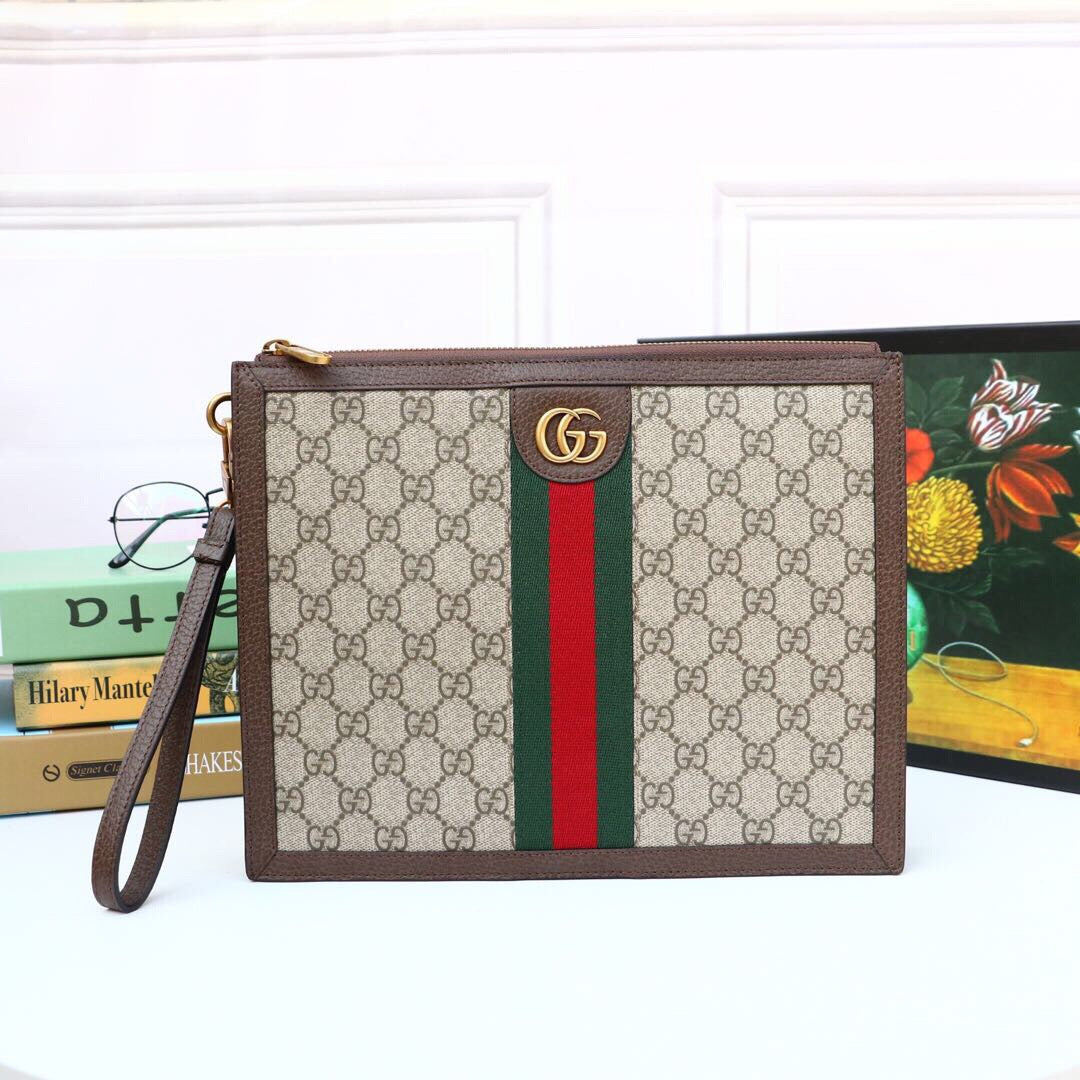 Gucci Ophidia Pouch With Web