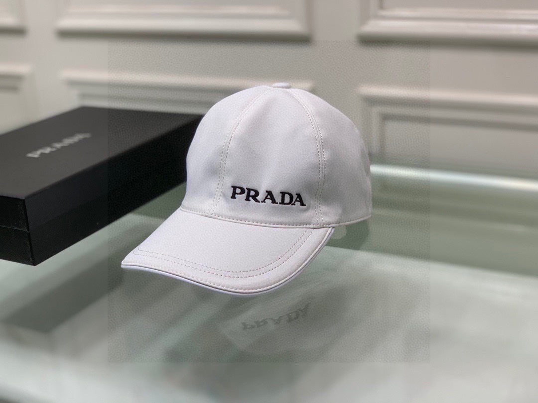 Prada Denim Baseball Cap