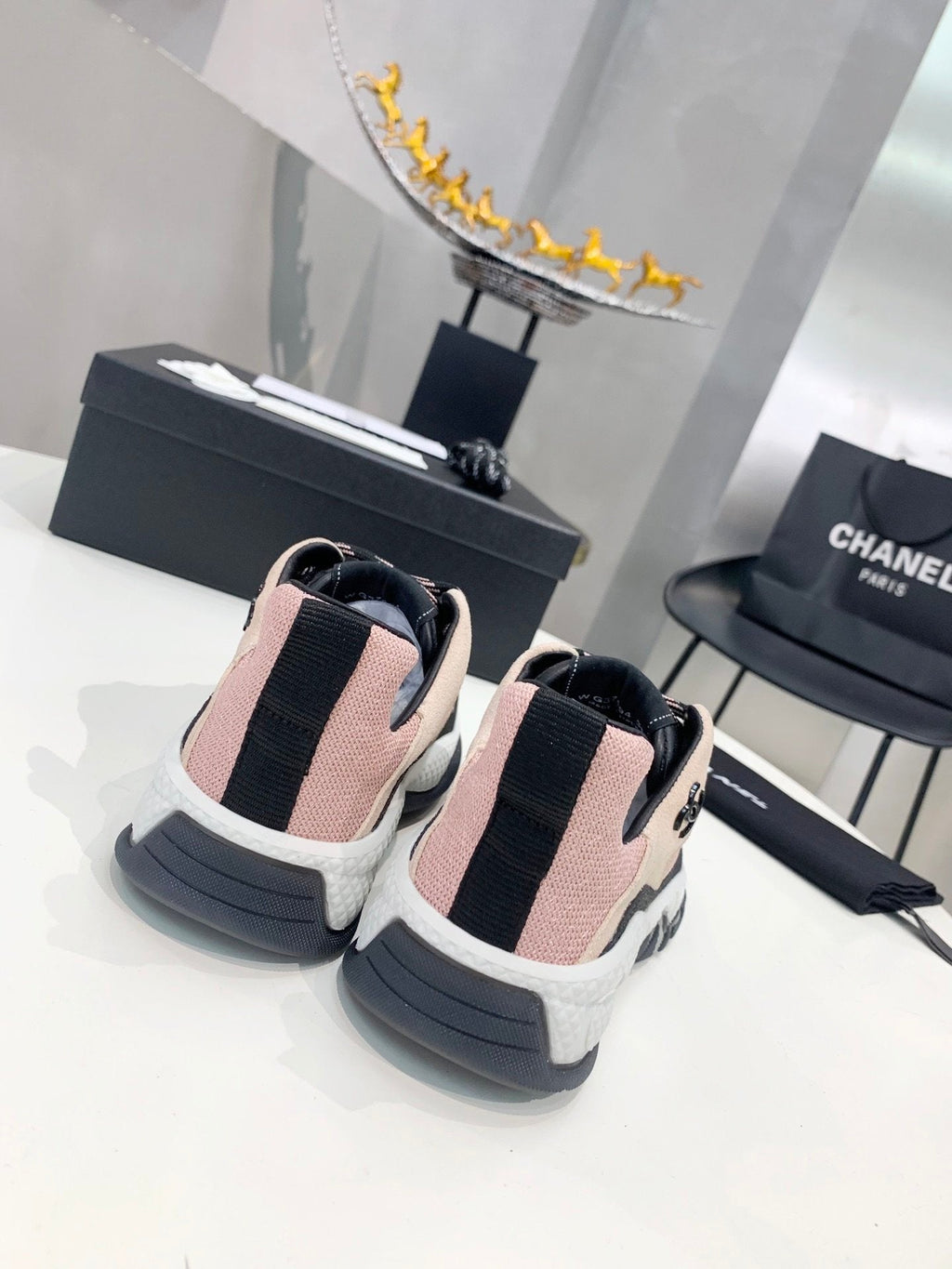 Chanel Trainers Sneakers Purple