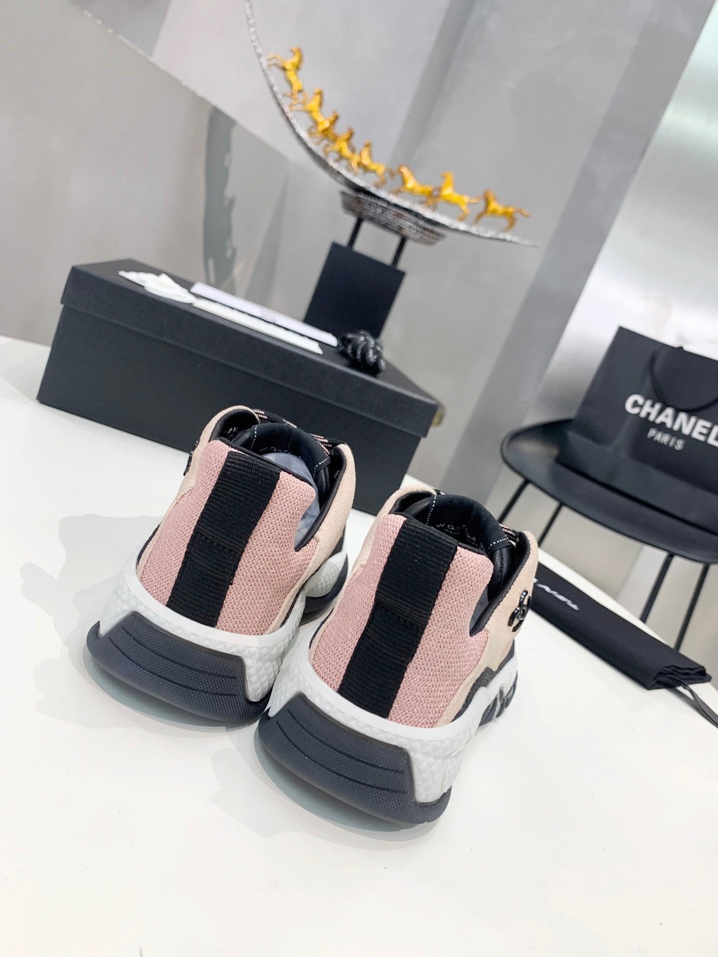 Chanel Trainers Sneakers Purple