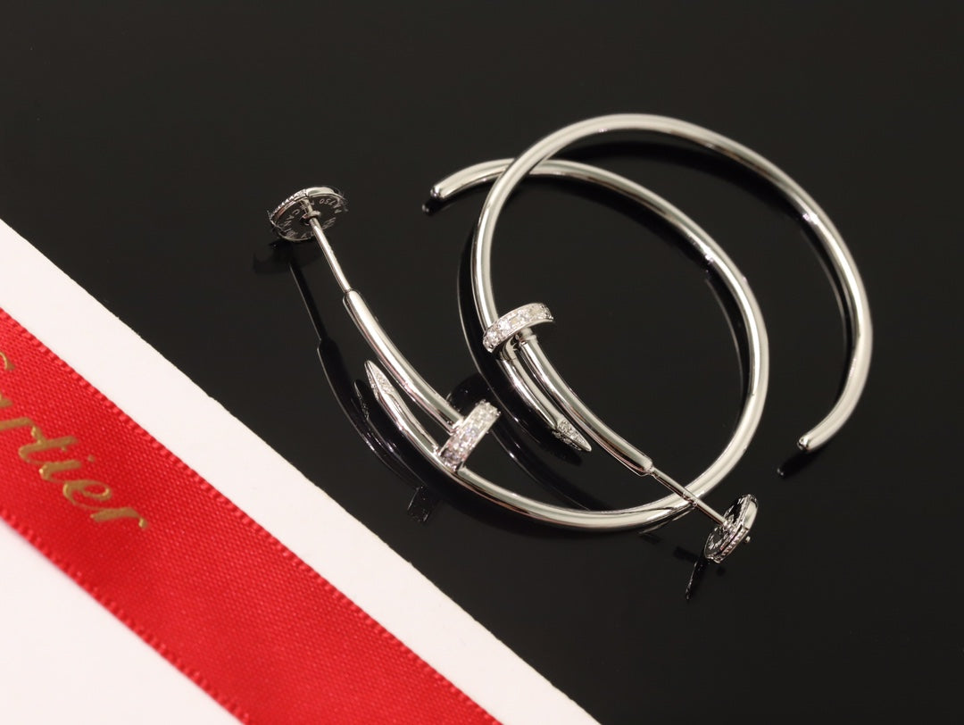 Cartier Earing Silver