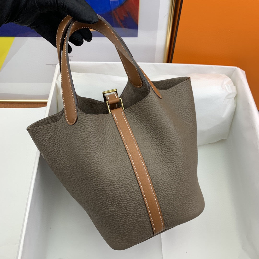 Hermes Picotin Lock 18cm Bi Color