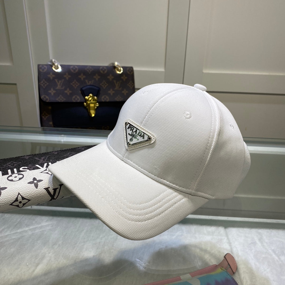 Prada Denim Baseball Cap
