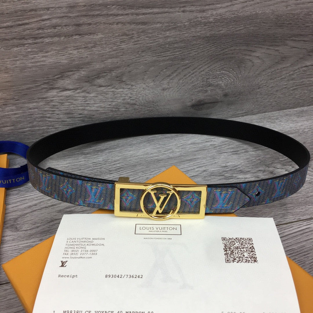Louis Vuitton Dauphine Belt Black