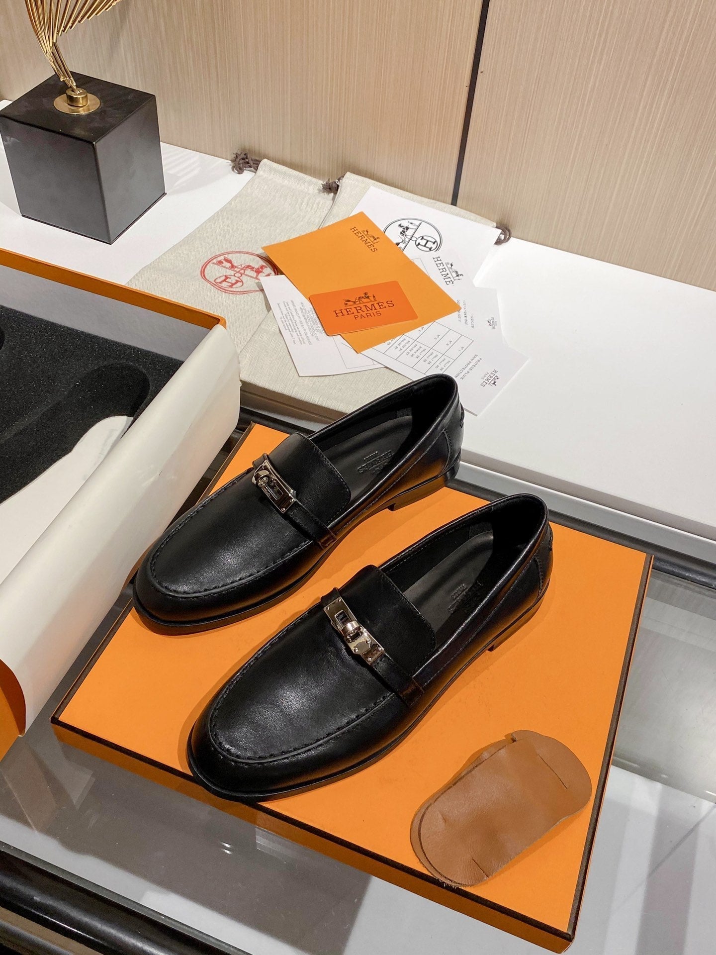 Hermes Destin Loafer Black