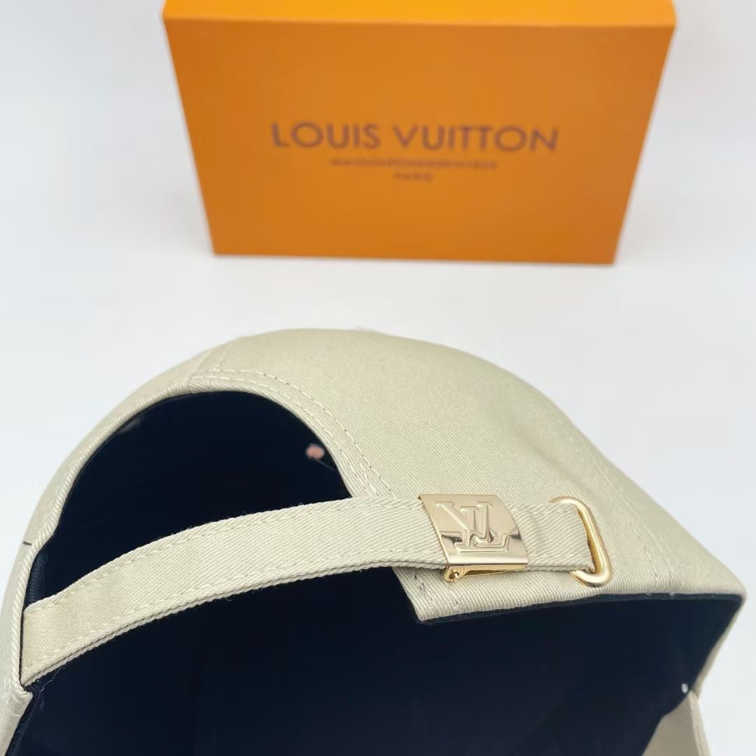 Louis Vuitton Embroidered Logo Baseball Cap