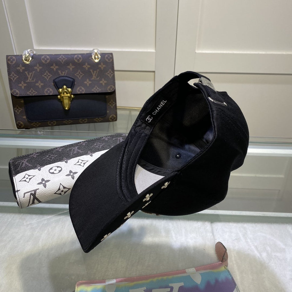 Chanel Black Cap