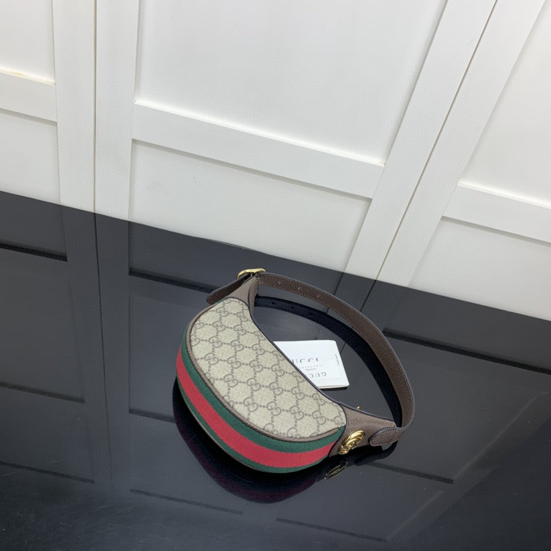 Gucci Ophidia GG Mini Bag 20cm Beige