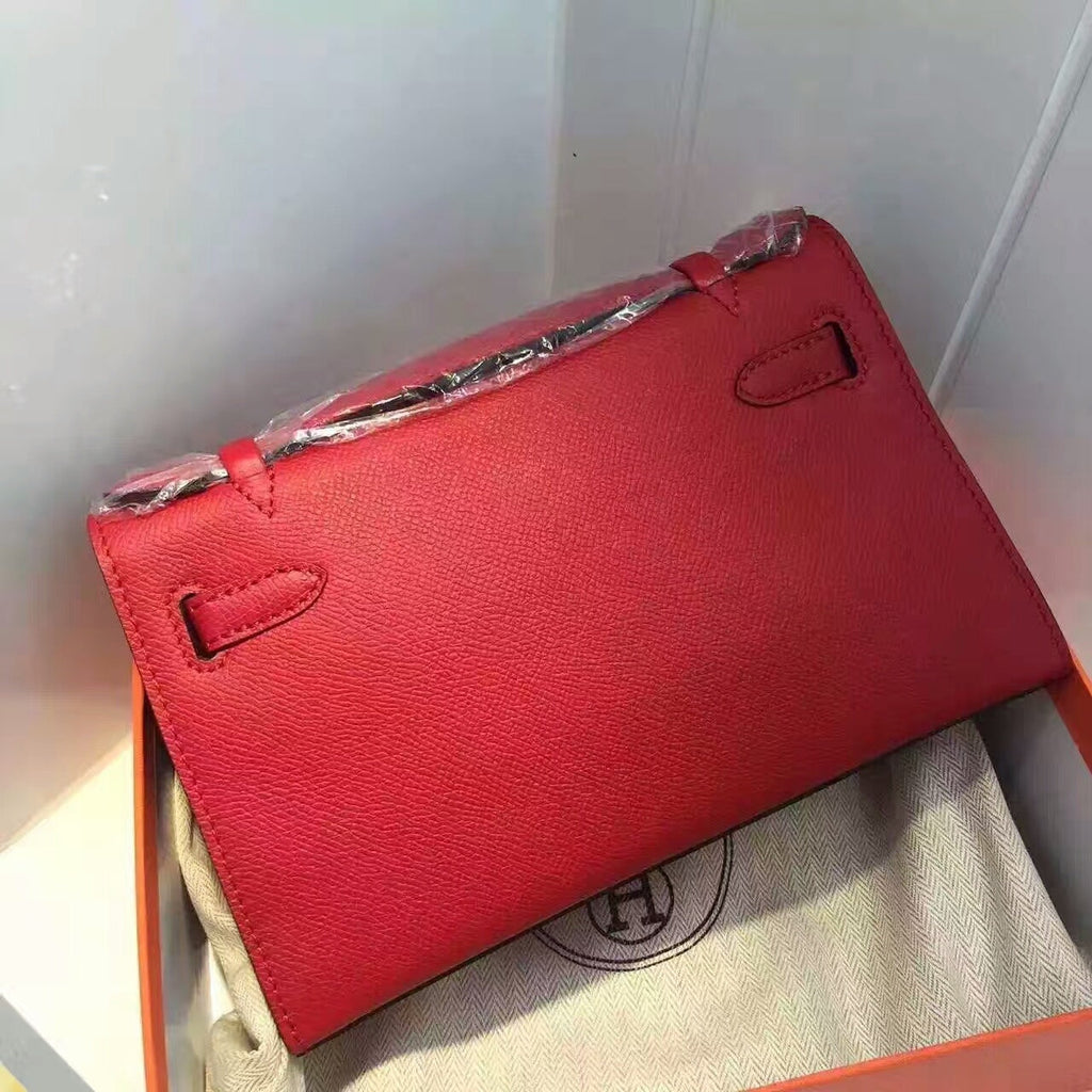 Hermes Kelly 22cm Red