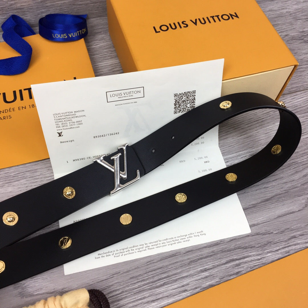 Louis Vuitton Iconic Belt Black