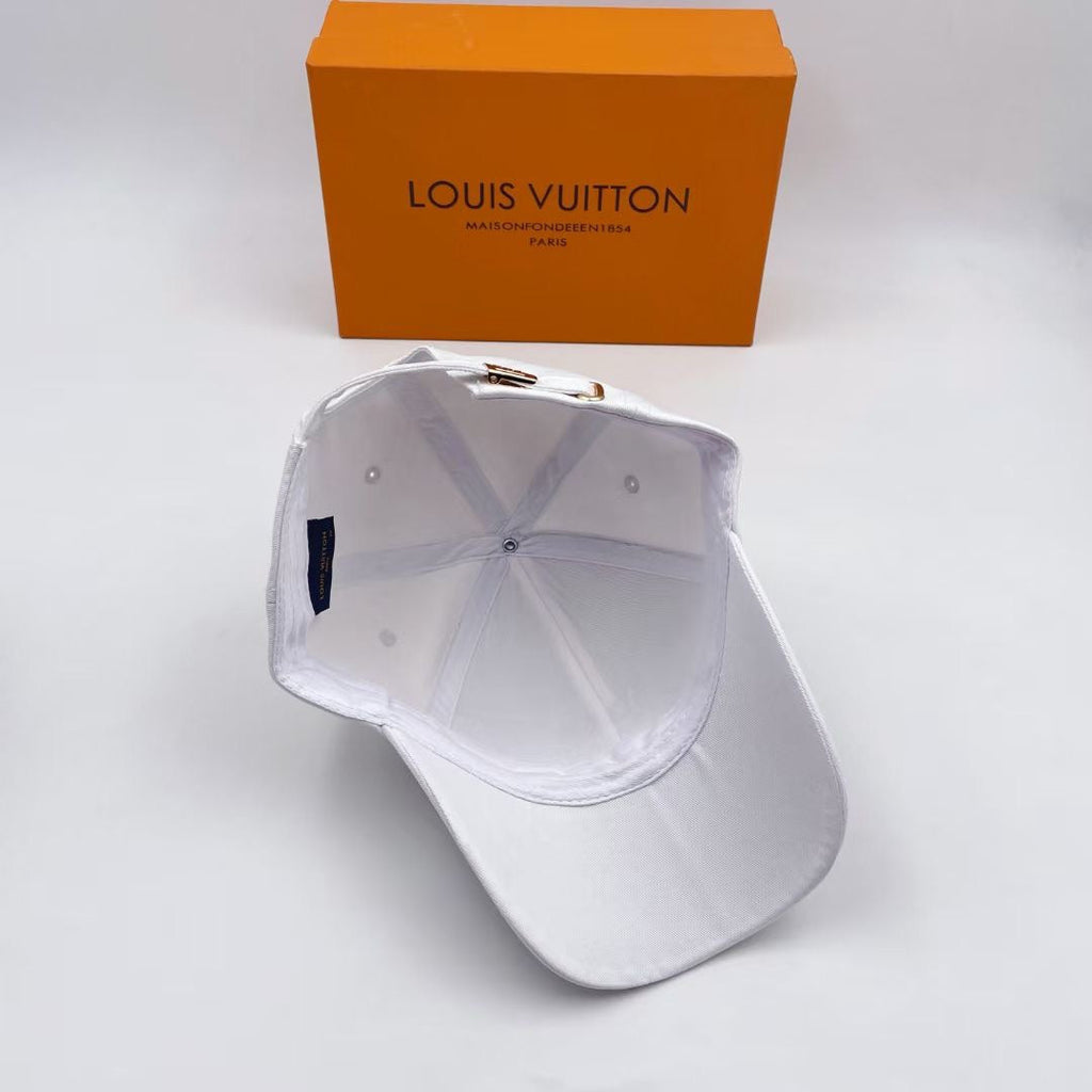 Louis Vuitton Embroidered Logo Baseball Cap