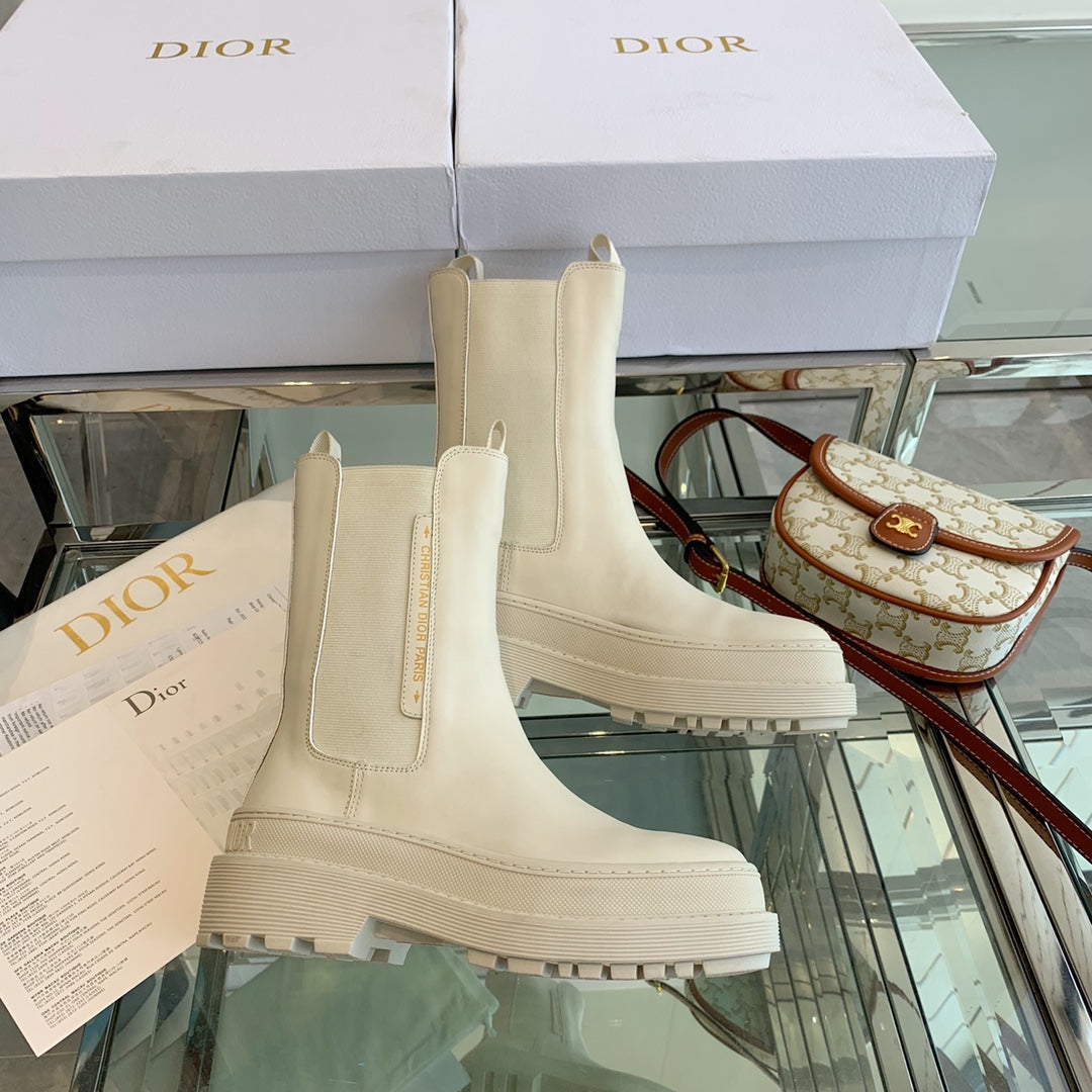 DiorIron Ankle Boot Beige