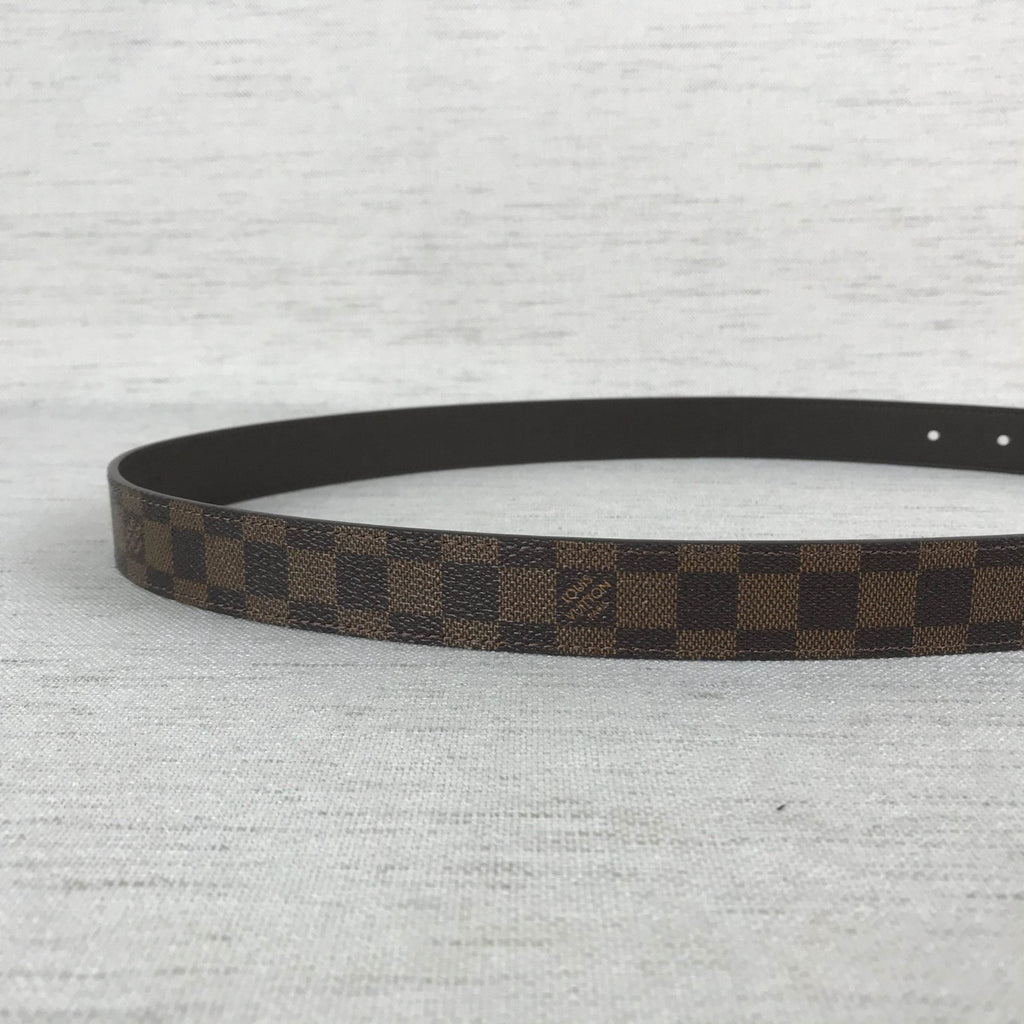 Louis Vuitton LV Initiales Reversible Belt Brown