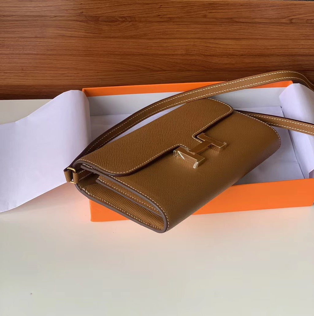 Hermes Constance Togo 21cm Brown