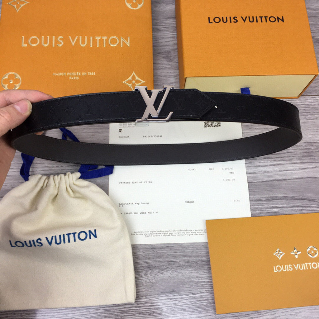 Louis Vuitton Iconic Belt Black