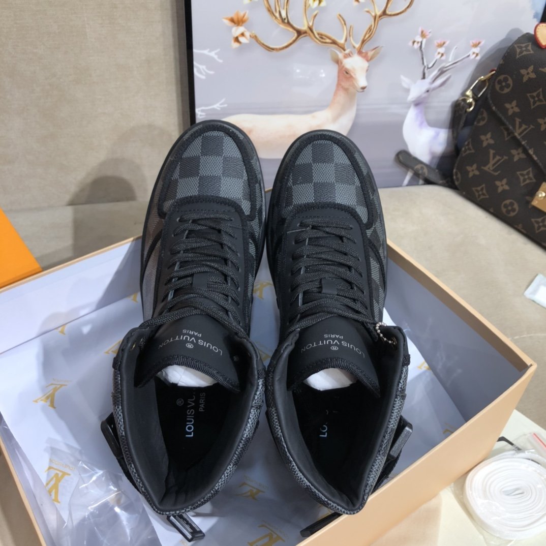 Louis Vuitton Boombox Sneaker Boot Black