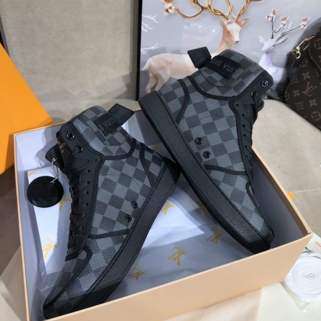 Louis Vuitton Boombox Sneaker Boot Black