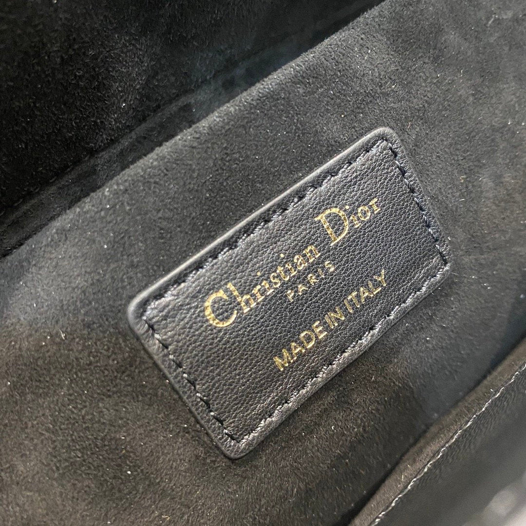 Christian Dior Lady D-Joy Bag 26cm Black